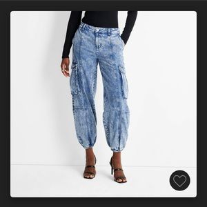 Denim carpenter joggers NWT